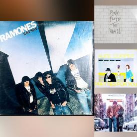 MaxSold Auction: This online auction features vinyl records such as Kiss, ELO, Elvie Presley, Bing Crosby, Bee Gees, Speed, Bob Dylan, Elton John, Metallica, Alice Cooper, and many, many more!!!!!